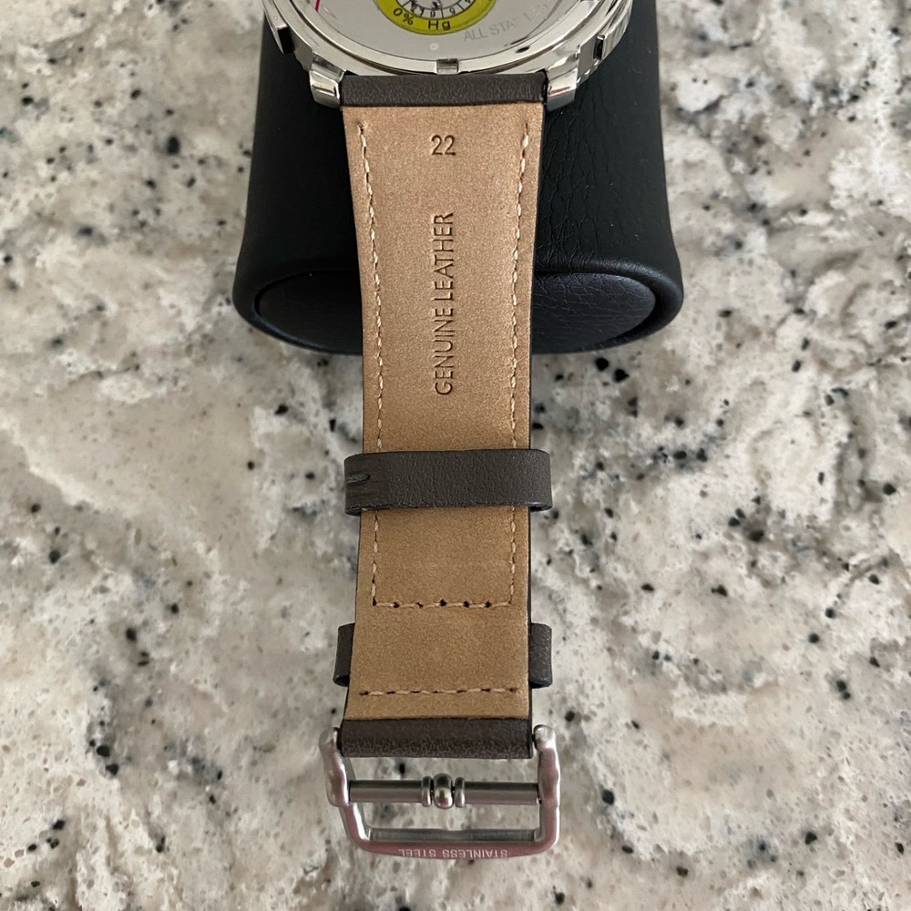 NWOT men’s (or women’s) Coach “Bleecker” Green Dial chronograph watch - Picture 10 of 13